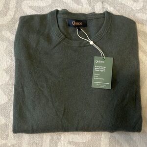 Quince cashmere sweater size Large